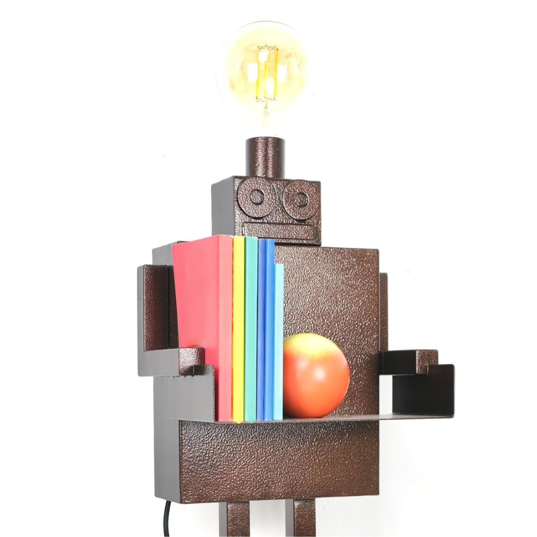 Robot Lampada - Bronzo